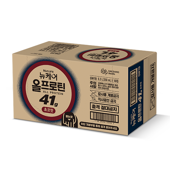 뉴케어 올프로틴 41g 350ml 초코맛(18팩)