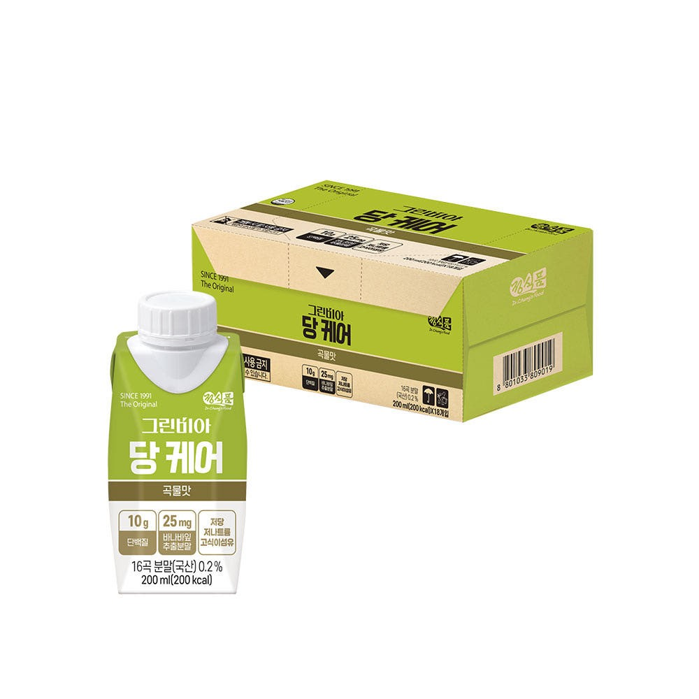 그린비아 당케어 호두맛 200ml 30팩