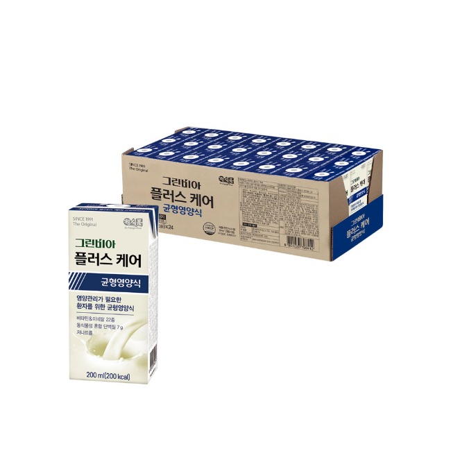그린비아 플러스케어 200ml x 24팩
