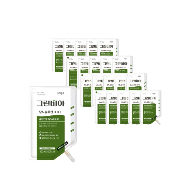그린비아 RTH 당뇨솔루션 300ml x 20포